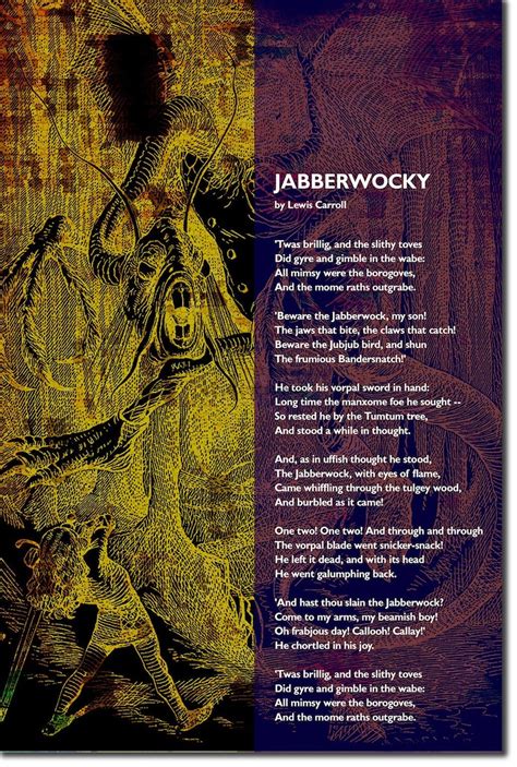jabberwocky by lewis carroll